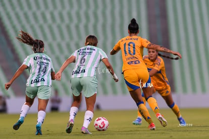 Jennifer Hermoso, Havi Ibarra | Santos vs Tigres femenil J7