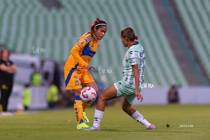 Joseline Montoya, Havi Ibarra | Santos vs Tigres femenil J7