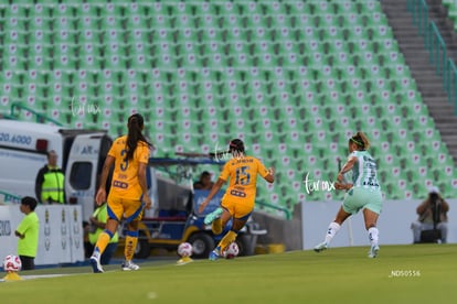 Alexia Villanueva, Cristina Ferral | Santos vs Tigres femenil J7