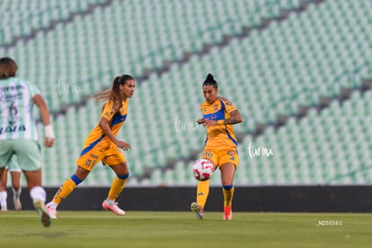 Lydia Rangel, Jennifer Hermoso | Santos vs Tigres femenil J7