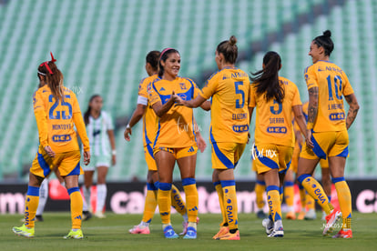 gol, María Elizondo | Santos vs Tigres femenil J7