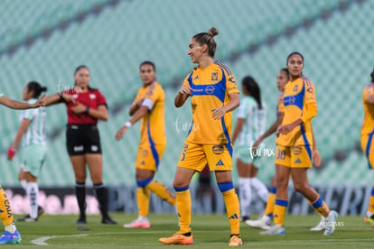 gol, María Elizondo | Santos vs Tigres femenil J7