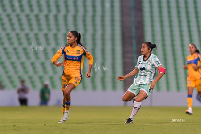 Alison González, Daniela García | Santos vs Tigres femenil J7