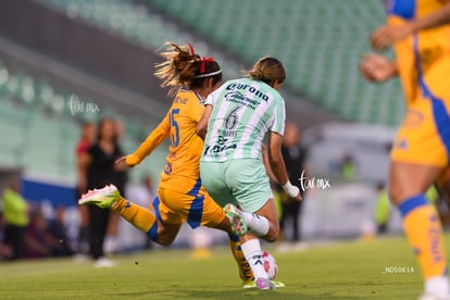 Joseline Montoya, Havi Ibarra | Santos vs Tigres femenil J7