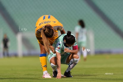 Lydia Rangel, Daniela García | Santos vs Tigres femenil J7