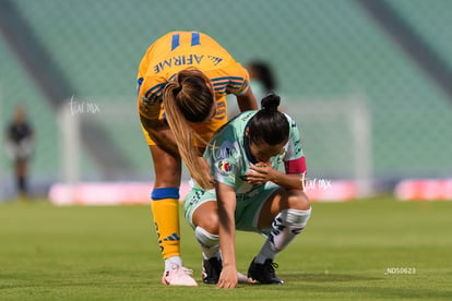 Lydia Rangel, Daniela García | Santos vs Tigres femenil J7