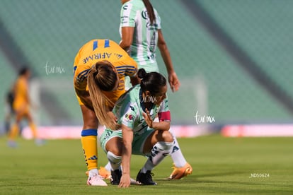 Lydia Rangel, Daniela García | Santos vs Tigres femenil J7