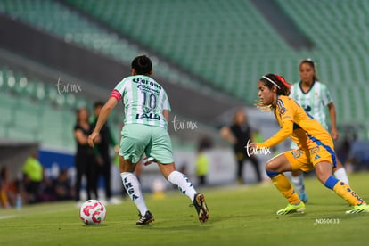 Joseline Montoya, Daniela García | Santos vs Tigres femenil J7