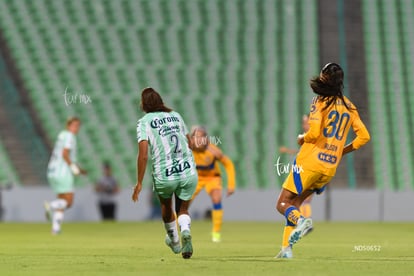 Alison González, Diana Anguiano | Santos vs Tigres femenil J7