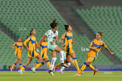 María Elizondo, Jennifer Hermoso, Yessenia Novella | Santos vs Tigres femenil J7