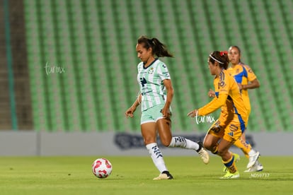 Yessenia Novella, Joseline Montoya | Santos vs Tigres femenil J7