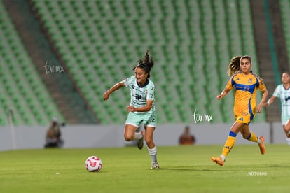 Doménica Rodríguez, Natalia Villarreal | Santos vs Tigres femenil J7