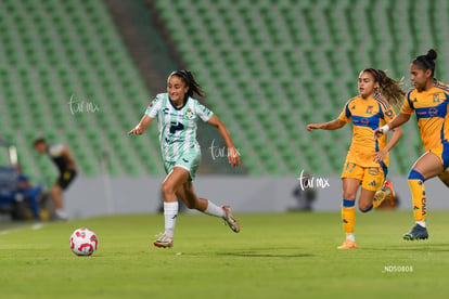 Doménica Rodríguez, Natalia Villarreal | Santos vs Tigres femenil J7