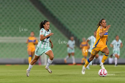 Doménica Rodríguez, Bianca Sierra | Santos vs Tigres femenil J7