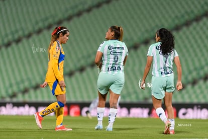 Doménica Rodríguez, Alexia Villanueva | Santos vs Tigres femenil J7