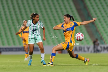 Kimberli Gómez | Santos vs Tigres femenil J7