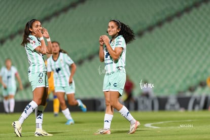 Doménica Rodríguez, Michel Ruiz | Santos vs Tigres femenil J7