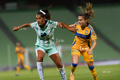 Mayte Valle, Natalia Villarreal | Santos vs Tigres femenil J7