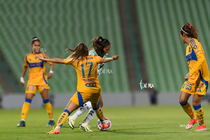 Michel Ruiz, Natalia Villarreal | Santos vs Tigres femenil J7