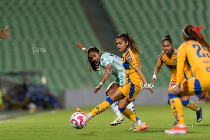 Michel Ruiz, Natalia Villarreal | Santos vs Tigres femenil J7