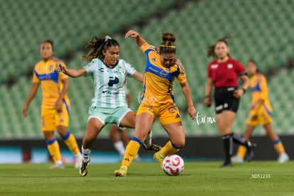 Andrea Hernández, Marianne Martínez | Santos vs Tigres femenil J7