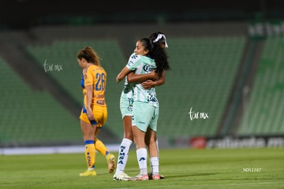 Doménica Rodríguez, Mayte Valle | Santos vs Tigres femenil J7