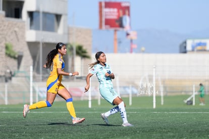 Yolanda Lira, Angélica Antonio | Santos vs Tigres femenil sub 19