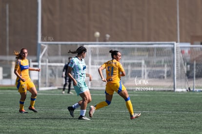 María González, Tania Baca | Santos vs Tigres femenil sub 19