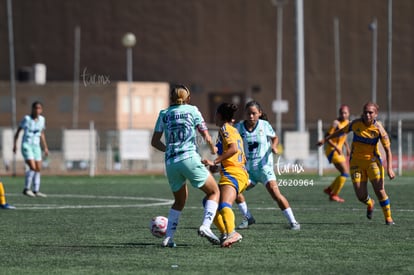 María González, Joanna Aguilera | Santos vs Tigres femenil sub 19