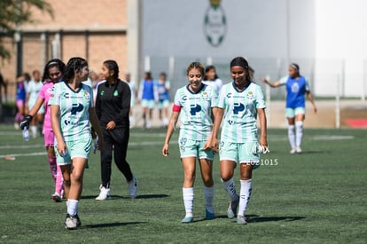 Yolanda Lira, Joanna Aguilera, Tania Baca | Santos vs Tigres femenil sub 19