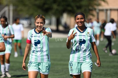 Yolanda Lira, Joanna Aguilera | Santos vs Tigres femenil sub 19