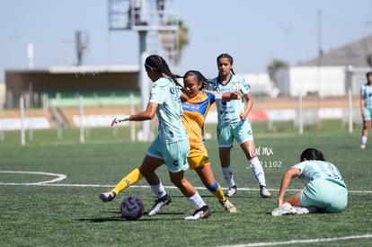 América Rodríguez, Ailin Serna | Santos vs Tigres femenil sub 19