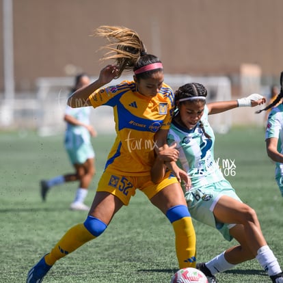 Alexa Gutiérrez, Ailin Serna | Santos vs Tigres femenil sub 19