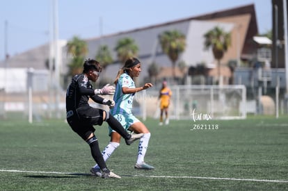 Yolanda Lira, Daniela Sánchez | Santos vs Tigres femenil sub 19