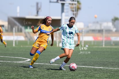 Mereli Zapata, Alexa Gutiérrez | Santos vs Tigres femenil sub 19