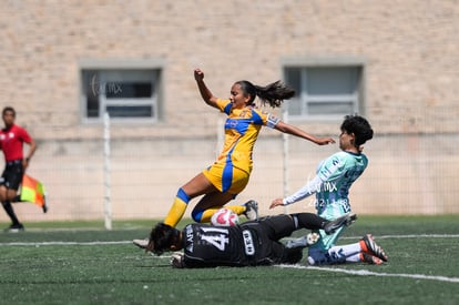 Renata Ayala, Daniela Sánchez, América Rodríguez | Santos vs Tigres femenil sub 19