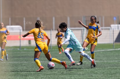 Renata Ayala, Vanessa Castillo, América Rodríguez | Santos vs Tigres femenil sub 19