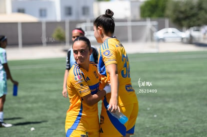 María González, Blanca Muñóz | Santos vs Tigres femenil sub 19