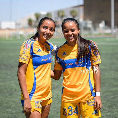 Deiry Ramírez, América Rodríguez | Santos vs Tigres femenil sub 19