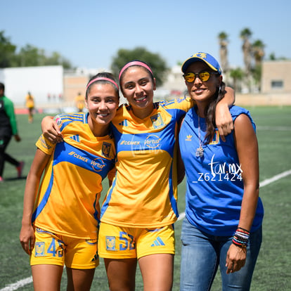 Ana González, Vanessa Castillo, Alexa Gutiérrez | Santos vs Tigres femenil sub 19