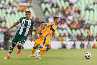 Javier Aquino, Franco Fagundez | Santos Laguna vs Tigres UANL J4