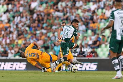 Rafael De Souza, Ramiro Sordo | Santos Laguna vs Tigres UANL J4