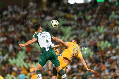 Diego Reyes, Santiago Núñez | Santos Laguna vs Tigres UANL J4