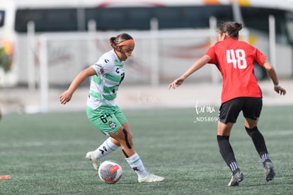 Fernanda Quiroz, Britany Hernández | Santos vs Tijuana femenil J15 sub 19