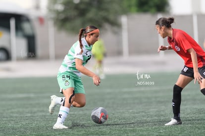 Fernanda Quiroz, Britany Hernández | Santos vs Tijuana femenil J15 sub 19