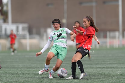 María Fernanda López, Tania Baca | Santos vs Tijuana femenil J15 sub 19