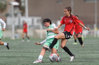 María Fernanda López, Tania Baca | Santos vs Tijuana femenil J15 sub 19