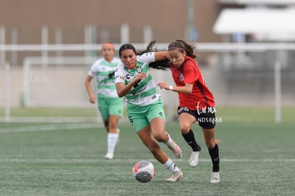 María Fernanda López, Frida Cussin | Santos vs Tijuana femenil J15 sub 19