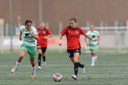 María Fernanda López, Frida Cussin | Santos vs Tijuana femenil J15 sub 19