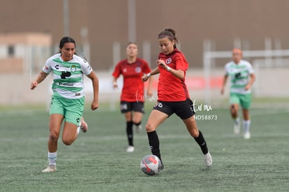 María Fernanda López, Frida Cussin | Santos vs Tijuana femenil J15 sub 19